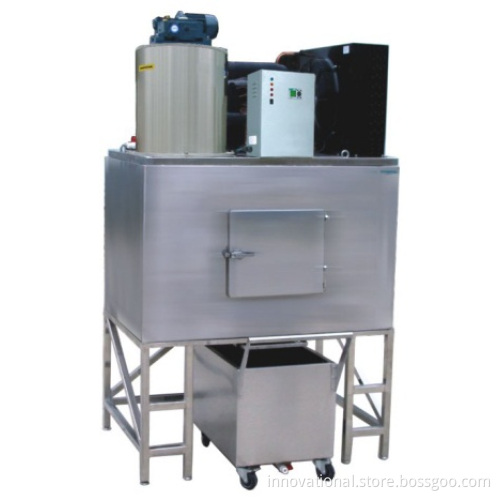 Flake Ice Machine with Storage 350kg - 2500kg/Day